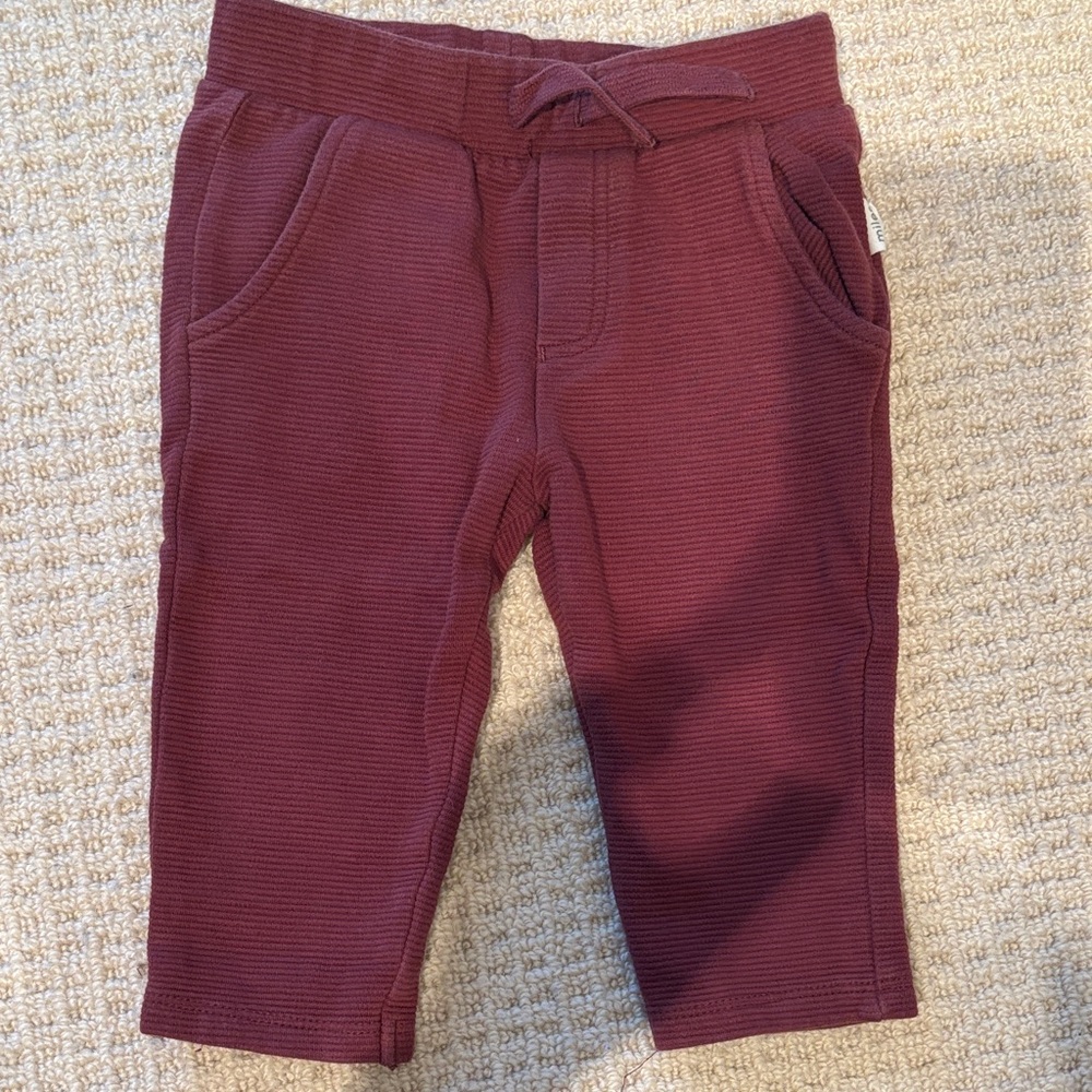 Miles the Label Burgundy Kids Bottoms
